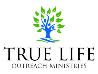 True Life Outreach Ministries logo design by jetzu