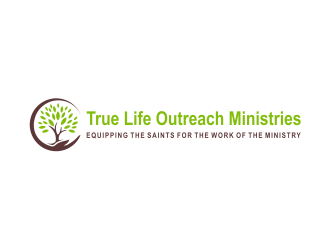 True Life Outreach Ministries logo design by cintoko