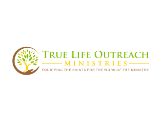 True Life Outreach Ministries logo design by cintoko