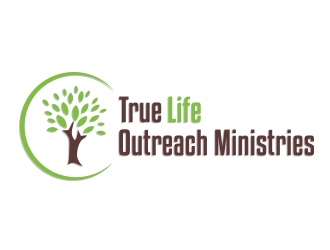 True Life Outreach Ministries logo design by Edward