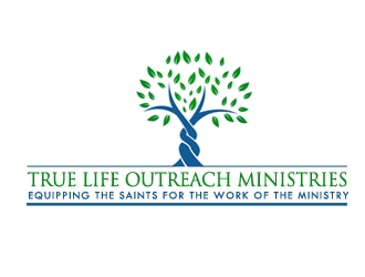 True Life Outreach Ministries logo design by nikkl