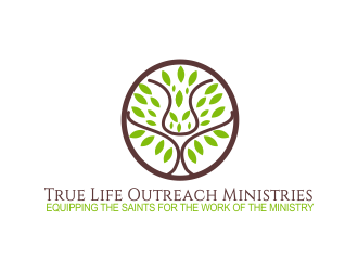 True Life Outreach Ministries logo design by Greenlight