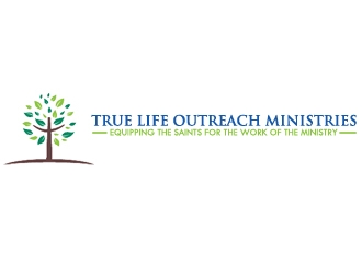 True Life Outreach Ministries logo design by nikkl