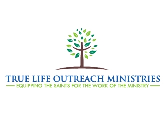 True Life Outreach Ministries logo design by nikkl