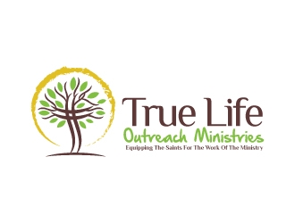 True Life Outreach Ministries logo design by Suvendu