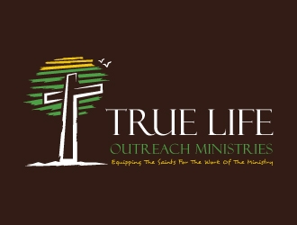 True Life Outreach Ministries logo design by Suvendu