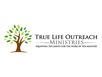 True Life Outreach Ministries logo design by bluespix