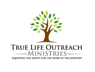 True Life Outreach Ministries logo design by bluespix