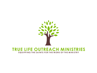 True Life Outreach Ministries logo design by alby