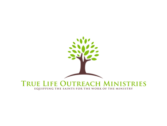 True Life Outreach Ministries logo design by alby