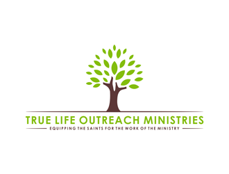 True Life Outreach Ministries logo design by alby