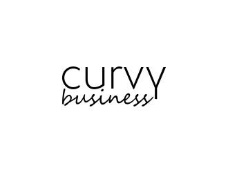 curvy business logo design by ROSHTEIN