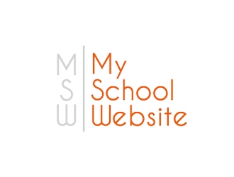 My School Website logo design by ZQDesigns