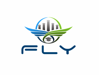 FLY logo design by bosbejo