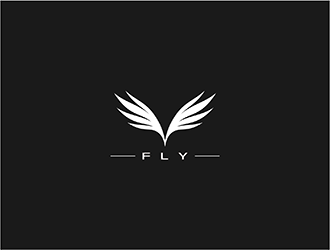 FLY logo design by hole