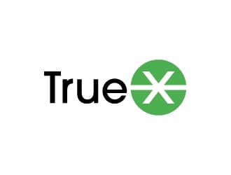 TrueX logo design by J0s3Ph