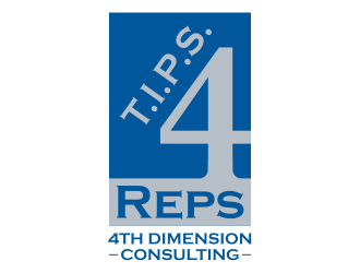 T.I.P.S. 4 Reps-4th Dimension Consulting logo design by ingepro