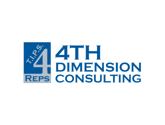 T.I.P.S. 4 Reps-4th Dimension Consulting logo design by ingepro