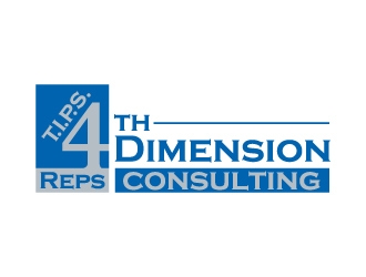 T.I.P.S. 4 Reps-4th Dimension Consulting logo design by jaize