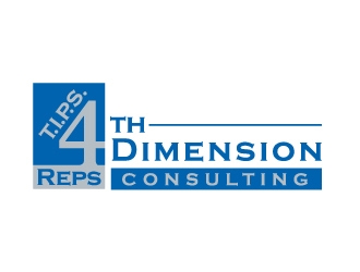 T.I.P.S. 4 Reps-4th Dimension Consulting logo design by jaize