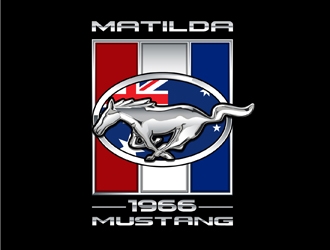 66 Mustang  logo design by DreamLogoDesign