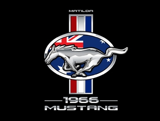 66 Mustang  logo design by DreamLogoDesign