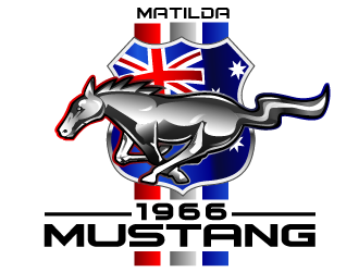 66 Mustang  logo design by THOR_