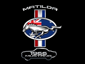 66 Mustang  logo design by DreamLogoDesign