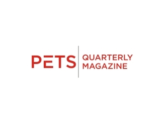 Pets Quarterly Magazine logo design by EkoBooM