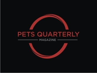 Pets Quarterly Magazine logo design by EkoBooM