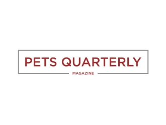 Pets Quarterly Magazine logo design by EkoBooM