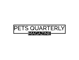 Pets Quarterly Magazine logo design by emyjeckson