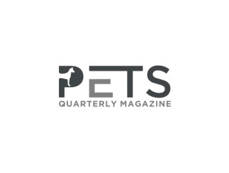 Pets Quarterly Magazine logo design by bricton