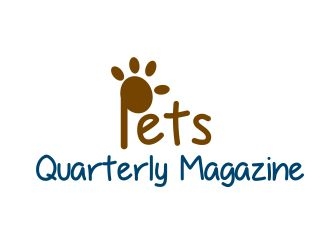 Pets Quarterly Magazine logo design by ElonStark