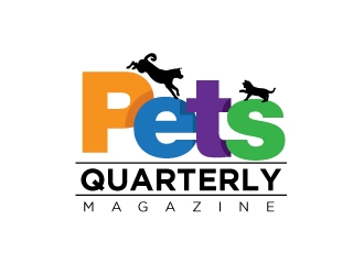 Pets Quarterly Magazine logo design by usashi