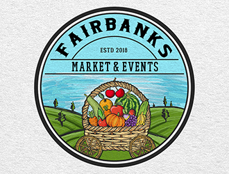 Fairbanks Market & Events logo design by Optimus