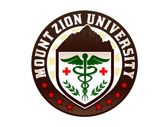 Mount Zion University logo design by DreamLogoDesign