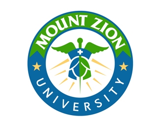 Mount Zion University logo design by DreamLogoDesign