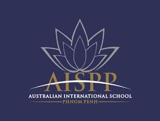 Australian International School Phnom Penh   (aka AISPP) logo design by johana