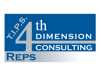 T.I.P.S. 4 Reps-4th Dimension Consulting logo design by torresace