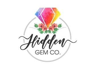 Hidden Gem Co. logo design by DreamLogoDesign