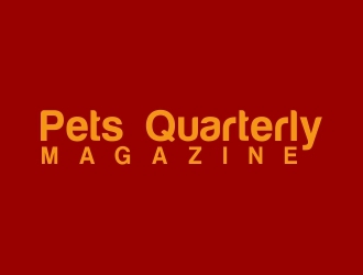 Pets Quarterly Magazine logo design by mckris