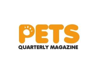 Pets Quarterly Magazine logo design by mckris