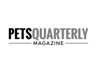 Pets Quarterly Magazine logo design by lexipej