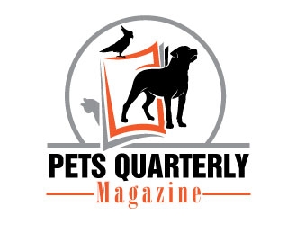 Pets Quarterly Magazine logo design by usashi