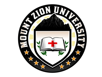 Mount Zion University logo design by DreamLogoDesign