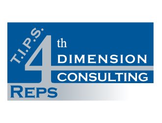 T.I.P.S. 4 Reps-4th Dimension Consulting logo design by torresace