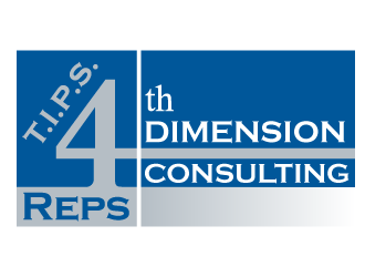 T.I.P.S. 4 Reps-4th Dimension Consulting logo design by torresace