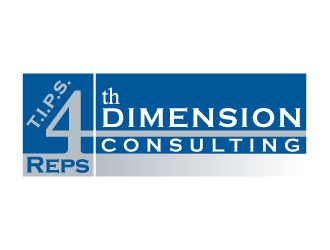 T.I.P.S. 4 Reps-4th Dimension Consulting logo design by torresace