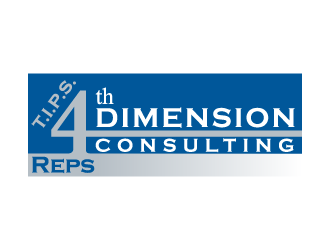 T.I.P.S. 4 Reps-4th Dimension Consulting logo design by torresace